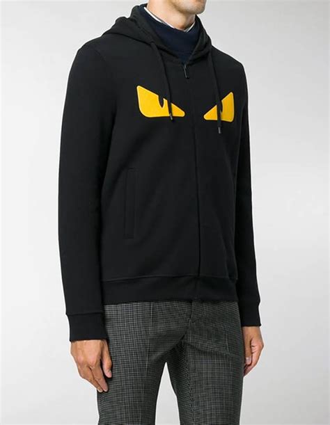 fendi monster hoodie cheap|fendi roma hoodie.